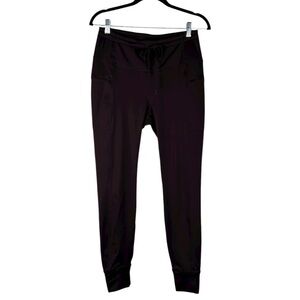 Hind Plum Purple‎ Workout Yoga Athletic Drawstring Jogger Leggings Size Medium
